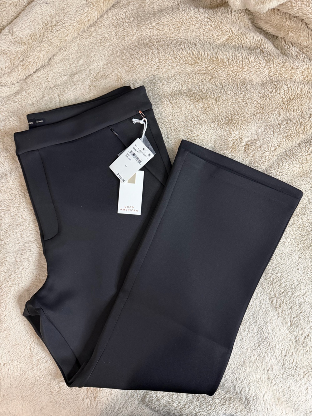 Good American Black Tailored Dress Pants - Picture 2 of 7